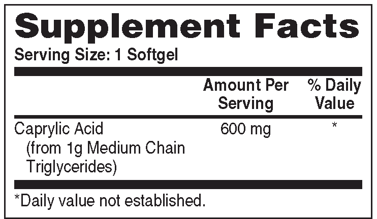 600mg - 100 softgels