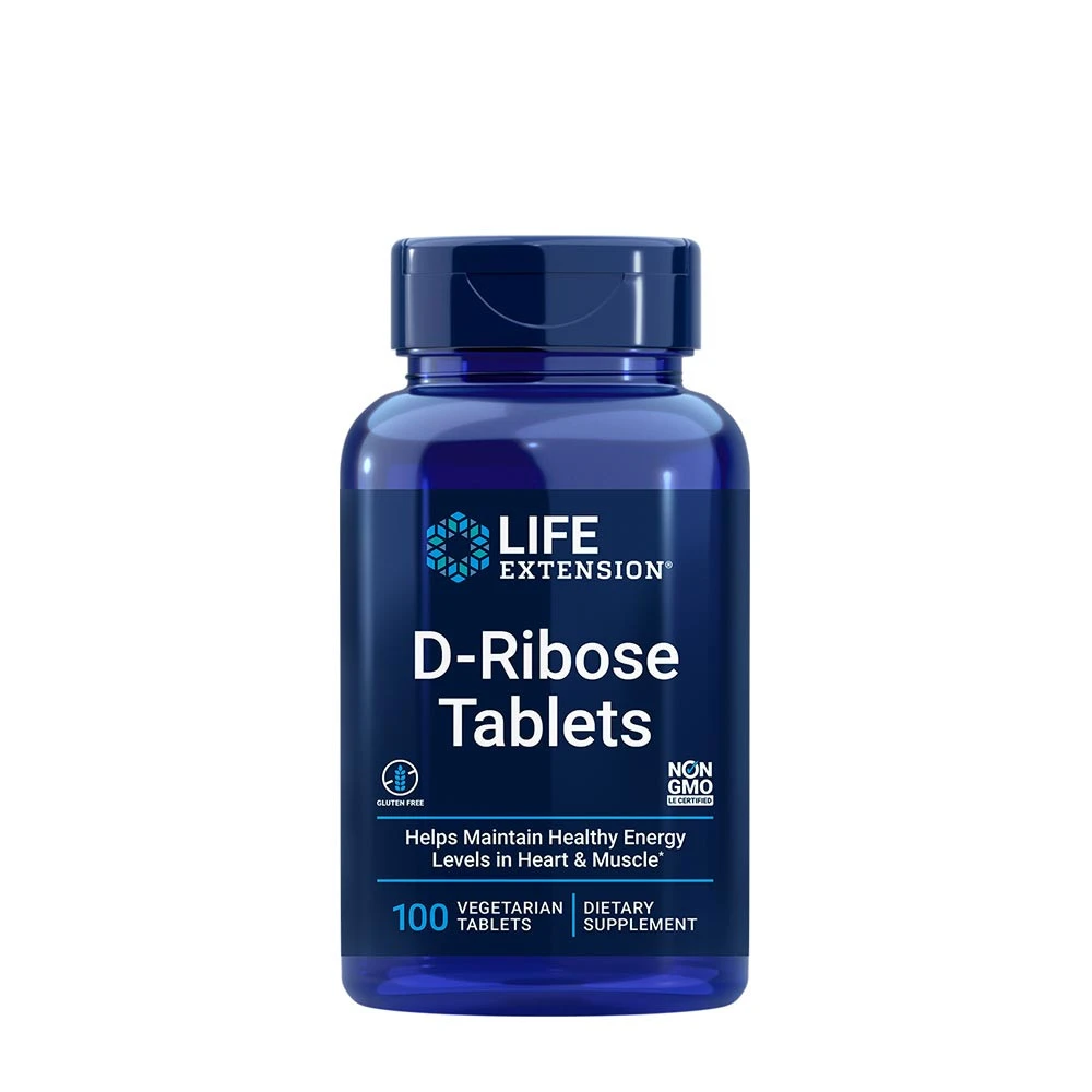 D-Ribose Tablets - 100 vegetarian tabs