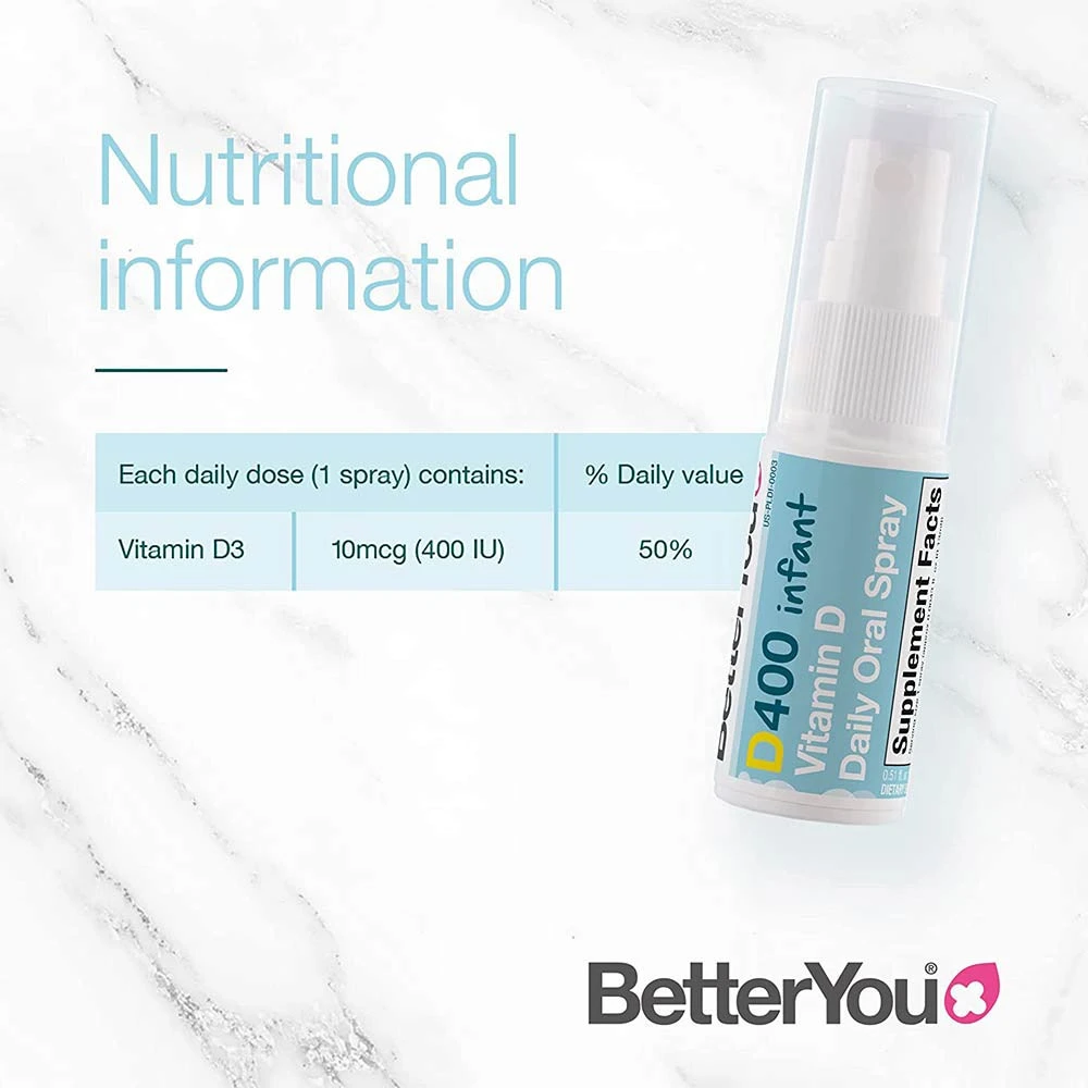 BetterYou - DLux Tagesvitamin D-Mundspray für Säuglinge - 15 ml – Bild 3
