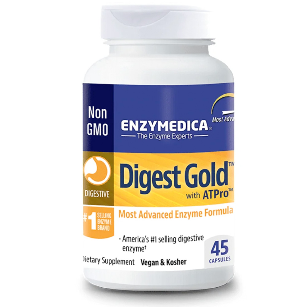 Enzymedica - Digest Gold mit ATPro - 45 Kapseln – Bild 2