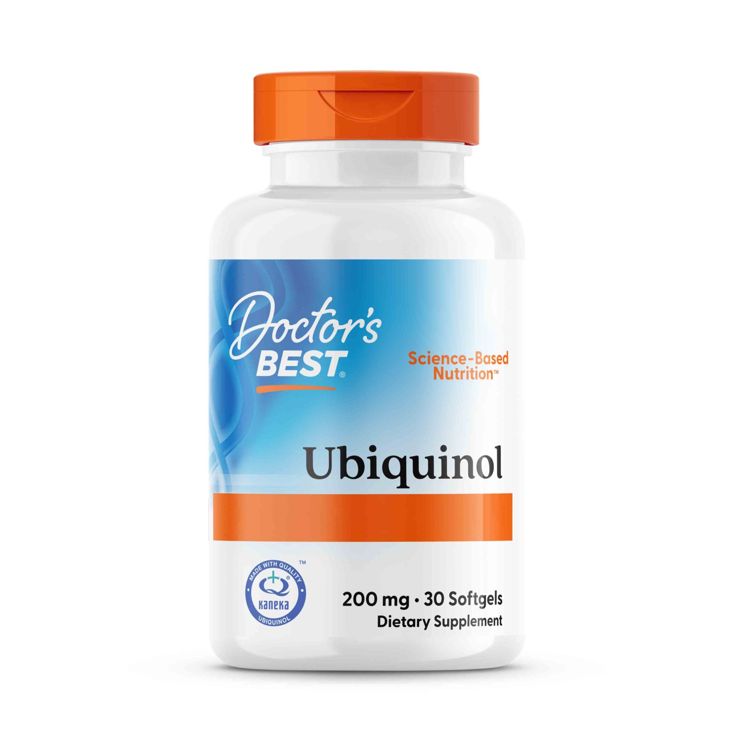 Doctor's Best Ubiquinol mit Kaneka 200 mg, 30 Weichkapseln – Bild 2