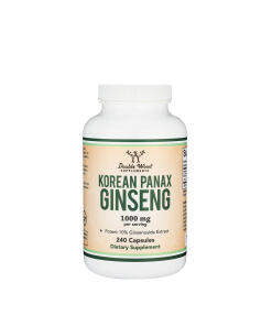 Double Wood Supplements Korean Panax Ginseng (240 Capsules)