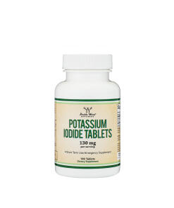 Double Wood Supplements Potassium Iodide (180 Tablets)
