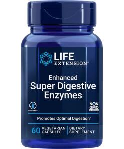 Enhanced Super Digestive Enzymes - 60 vcaps