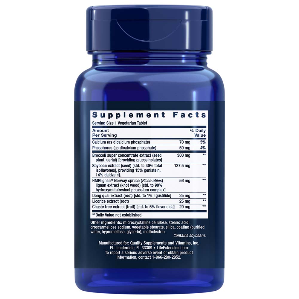 Life Extension - Östrogen für Frauen - 30 vegetarische Tabletten – Bild 5