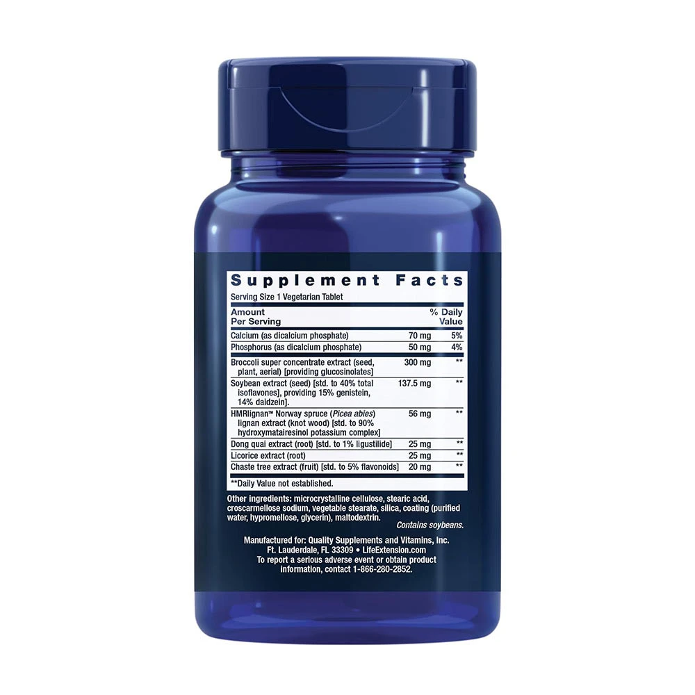 Life Extension - Östrogen für Frauen - 30 vegetarische Tabletten – Bild 10