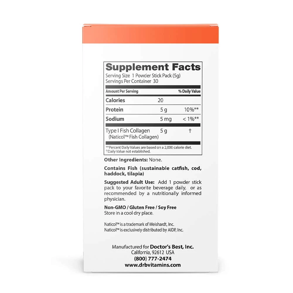 Doctor's Best - Fischkollagen mit Naticol, 30er-Packung – Bild 5