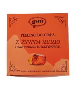 GSM Körperpeeling mit echtem Mumio und Bernsteinstaub (200 ml / 6,8 fl.oz)