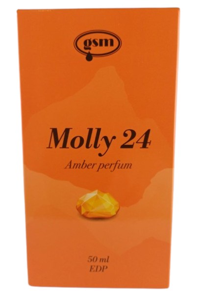 GSM MUMIO Amber Perfume for Women MOLLY 24 (50 ml)