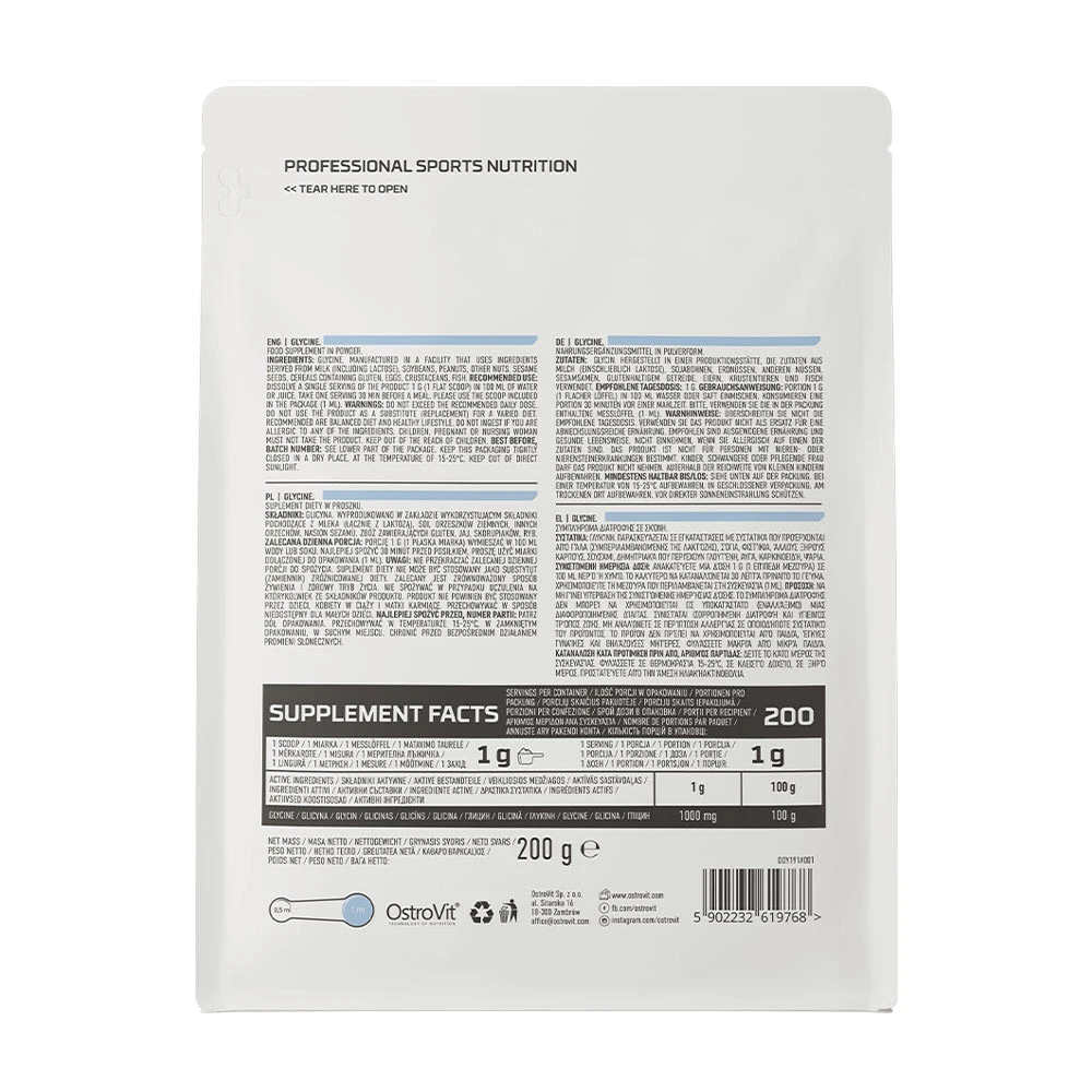 OstroVit - Glycin, natürlich - 200g – Bild 7