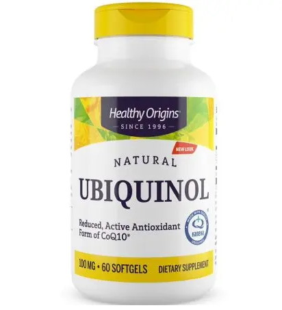 HEALTHY ORIGINS Natural Ubiquinol 100 mg (60 caps)