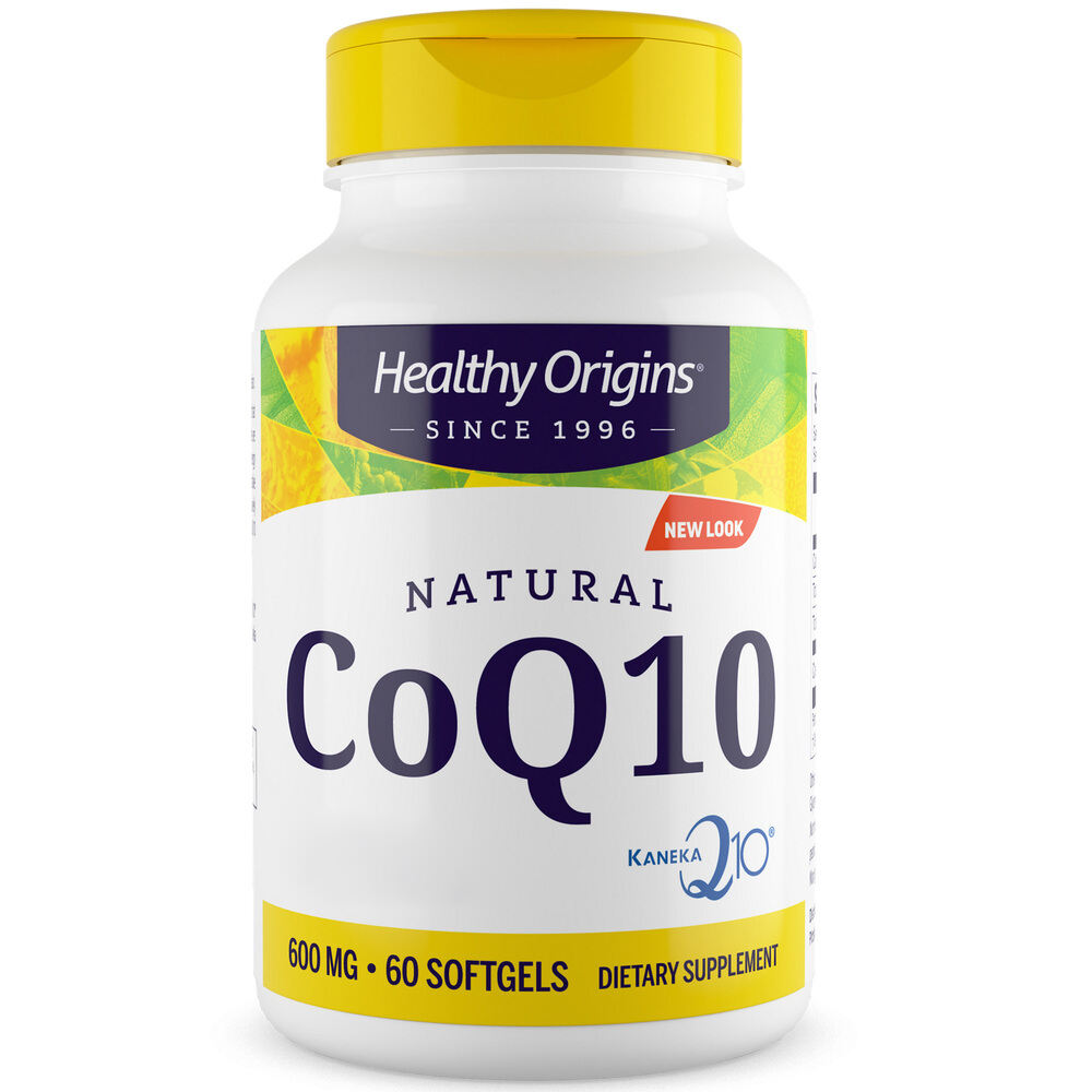 Healthy Origins CoQ10 600 mg, 60 Weichkapseln – Bild 2