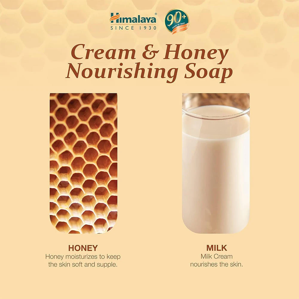 Himalaya - Nährende Honigcreme-Seife (75 g) – Bild 6