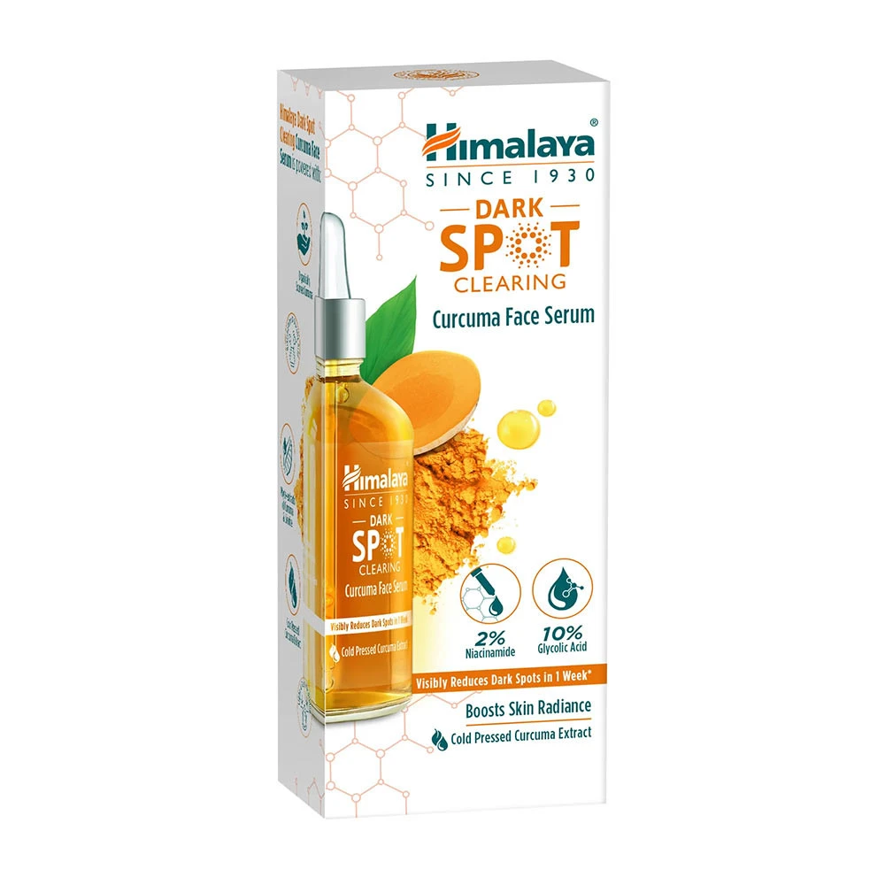 Himalaya - Aufhellendes Gesichtsserum gegen dunkle Flecken mit Kurkuma (30 ml, Kurkuma) – Bild 5