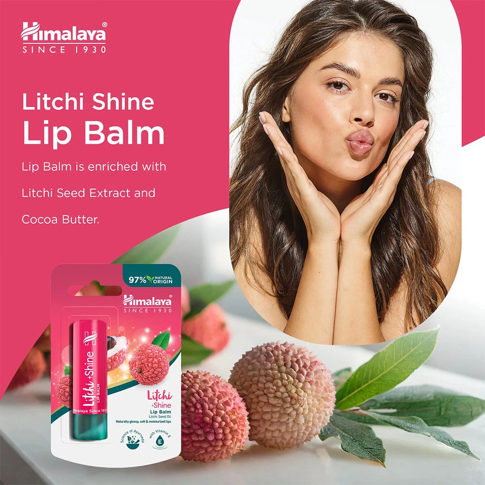 Himalaya - Himalaya Lippenbalsam (4,5 g, Litschi) – Bild 5