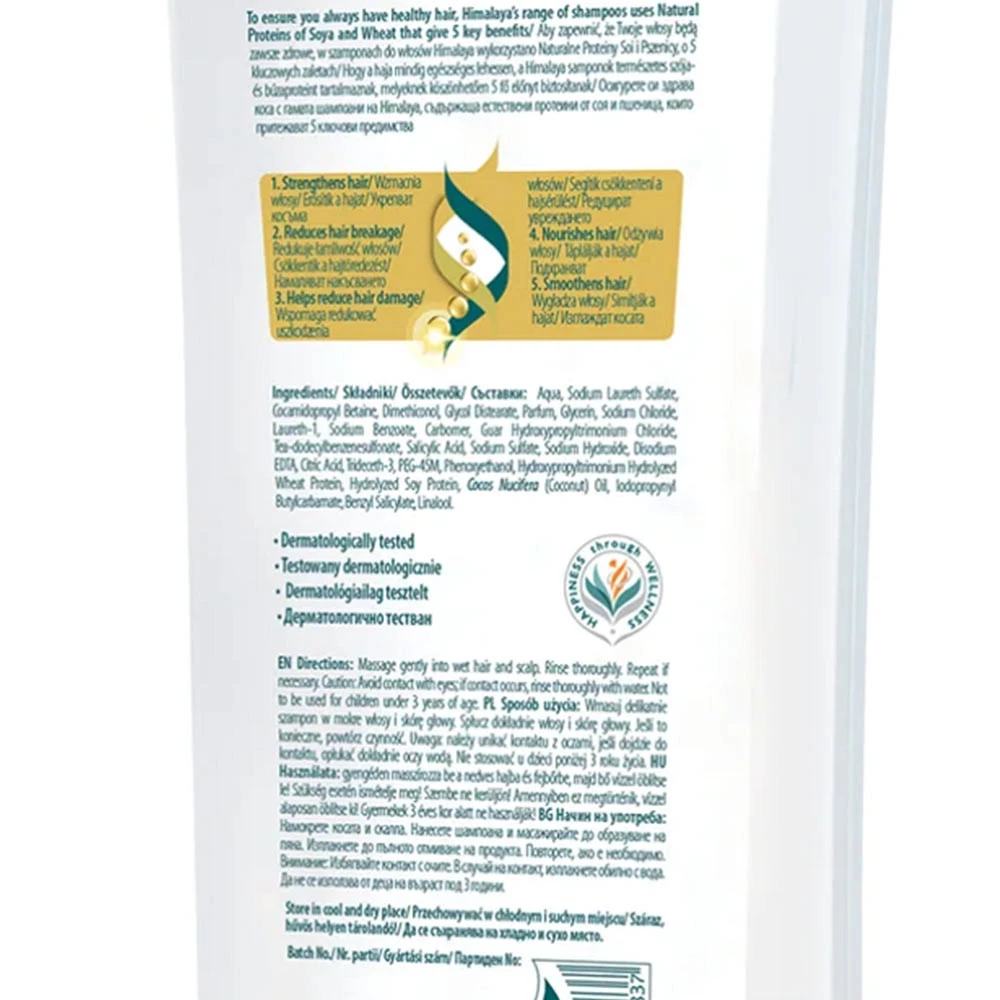 Himalaya - Volumen und Dichte Shampoo mit Kokosnuss (400 ml) – Bild 4
