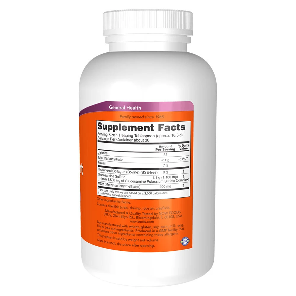 NOW Foods - Gelenkunterstützungspulver - 312g – Bild 9