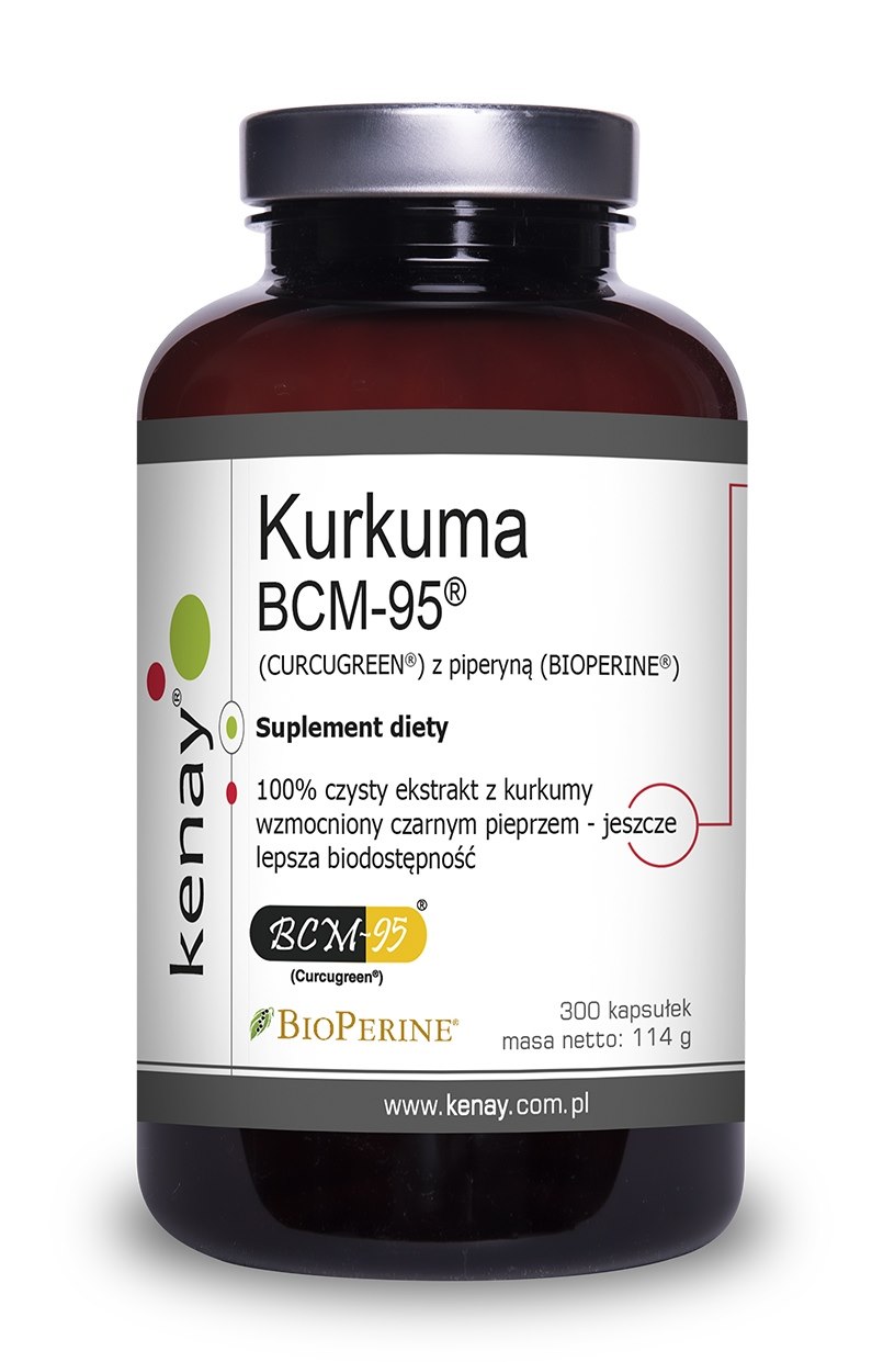 KENAY Curcumin BCM-95 with Piperine (300 caps)