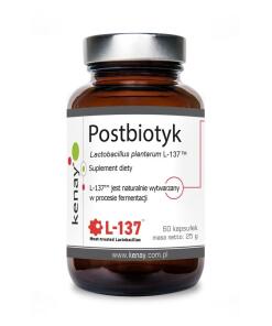 KENAY Postbiotic Lactobacillus plantarum L-137 (60 caps)