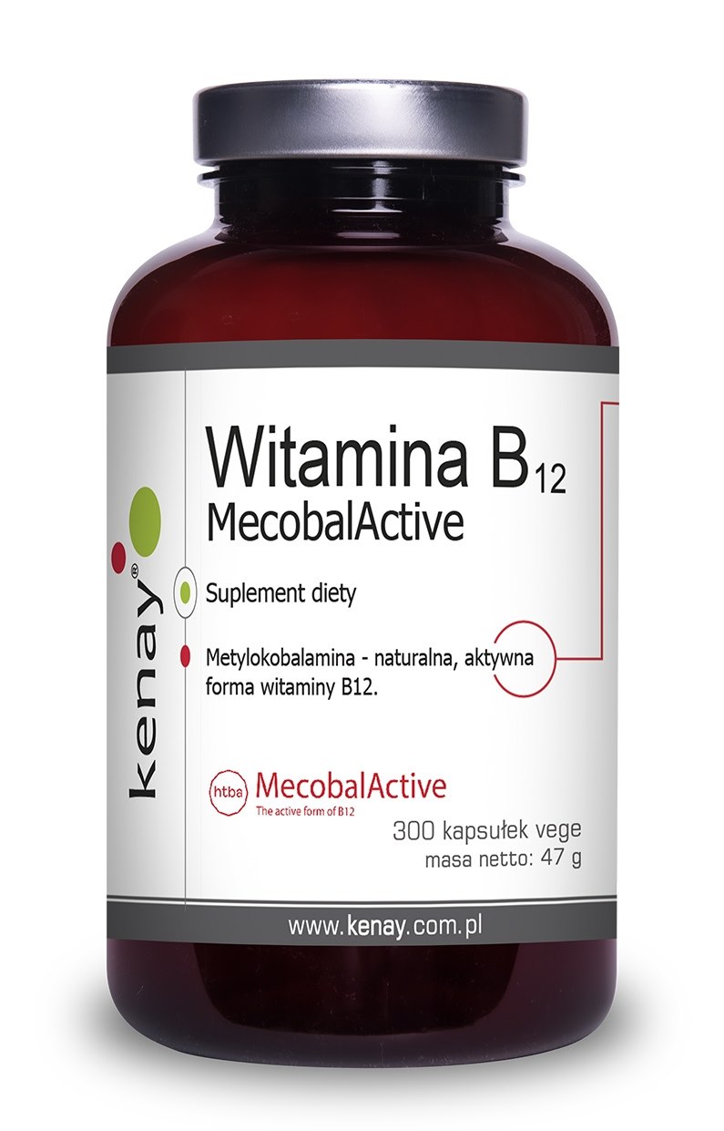 KENAY Vitamin B12 (methylcobalamin) MecobalActive (300 caps)