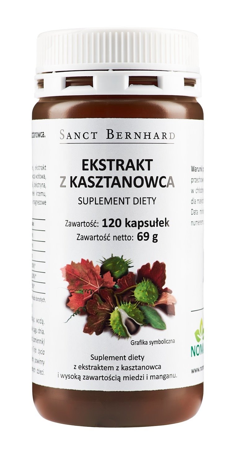 KRAUTERHAUS SANCT BERNHARD Horse Chestnut Vine Leaf (120 caps)
