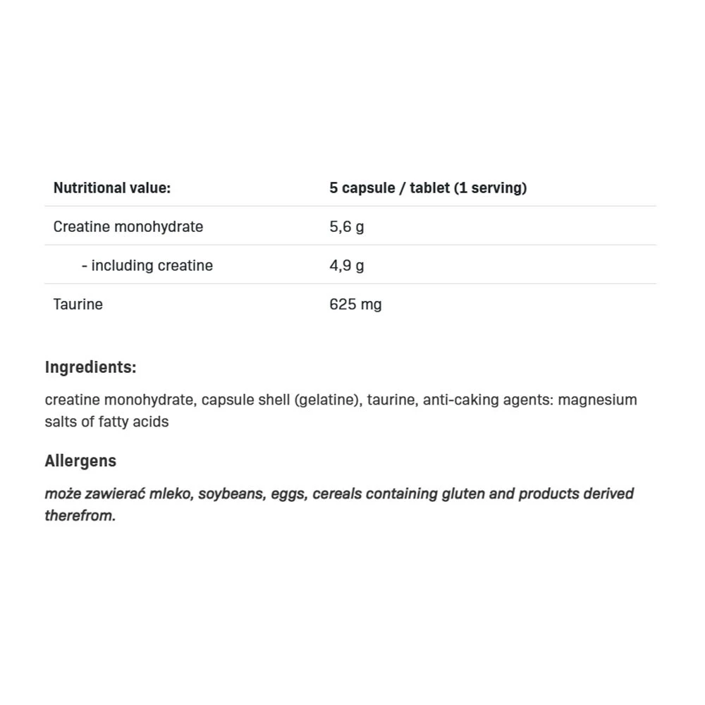 Allnutrition - Xtra-Kreatinmonohydrat-Kapseln – Bild 2