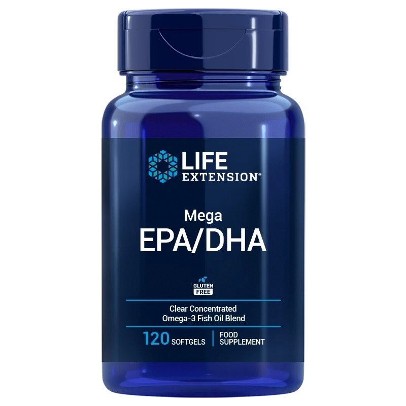 LIFE EXTENSION Mega EPA/DHA EU (120 sgels)