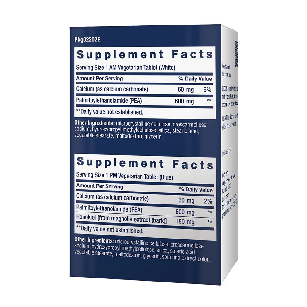 Life Extension - ComfortMax - 30 AM + 30 PM vegetarische Tabletten – Bild 4