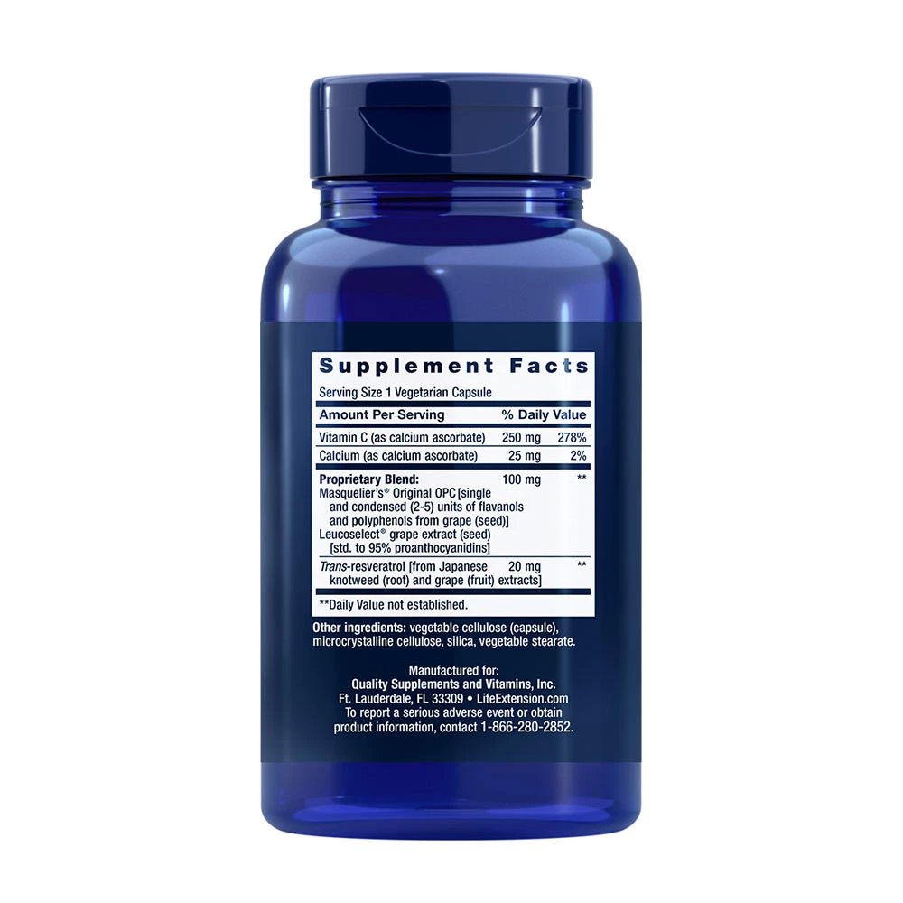 Life Extension - Grapefruitkern-Extrakt, 100 mg - 60 Kapseln – Bild 5