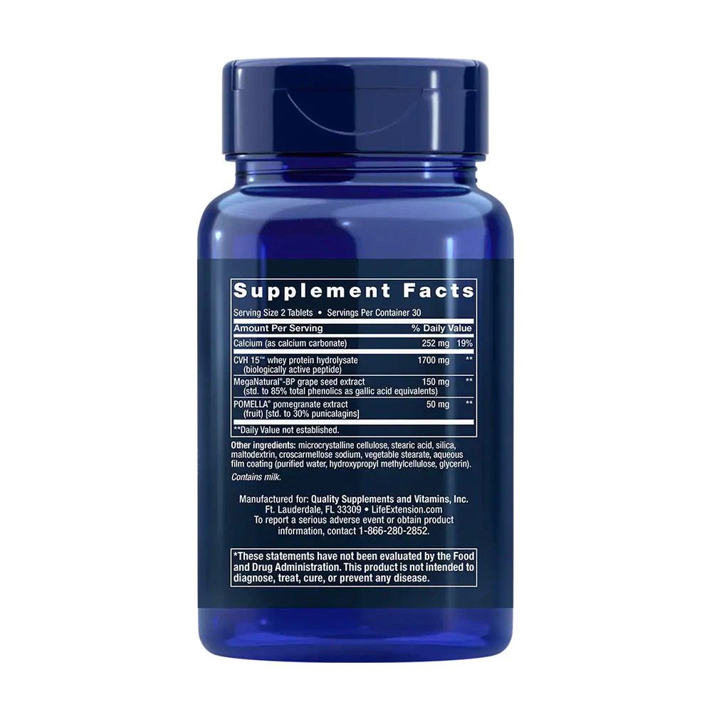 Life Extension - Optimales Blutdruck-Management - 60 vegetarische Tabletten – Bild 5