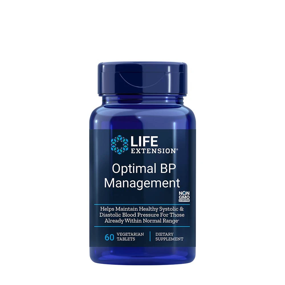 Life Extension - Optimal BP (Blood Pressure) Management (60 Tablets)