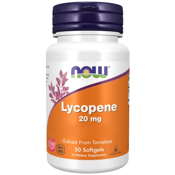 NOW Foods - Lycopin, 20 mg - 50 Weichkapseln – Bild 4