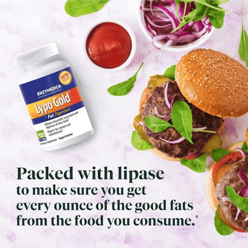 Enzymedica - Lypo Gold - 60 Kapseln – Bild 9