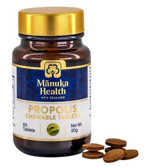 MANUKA HEALTH Propolis Chewable Tablets (60 tabs)