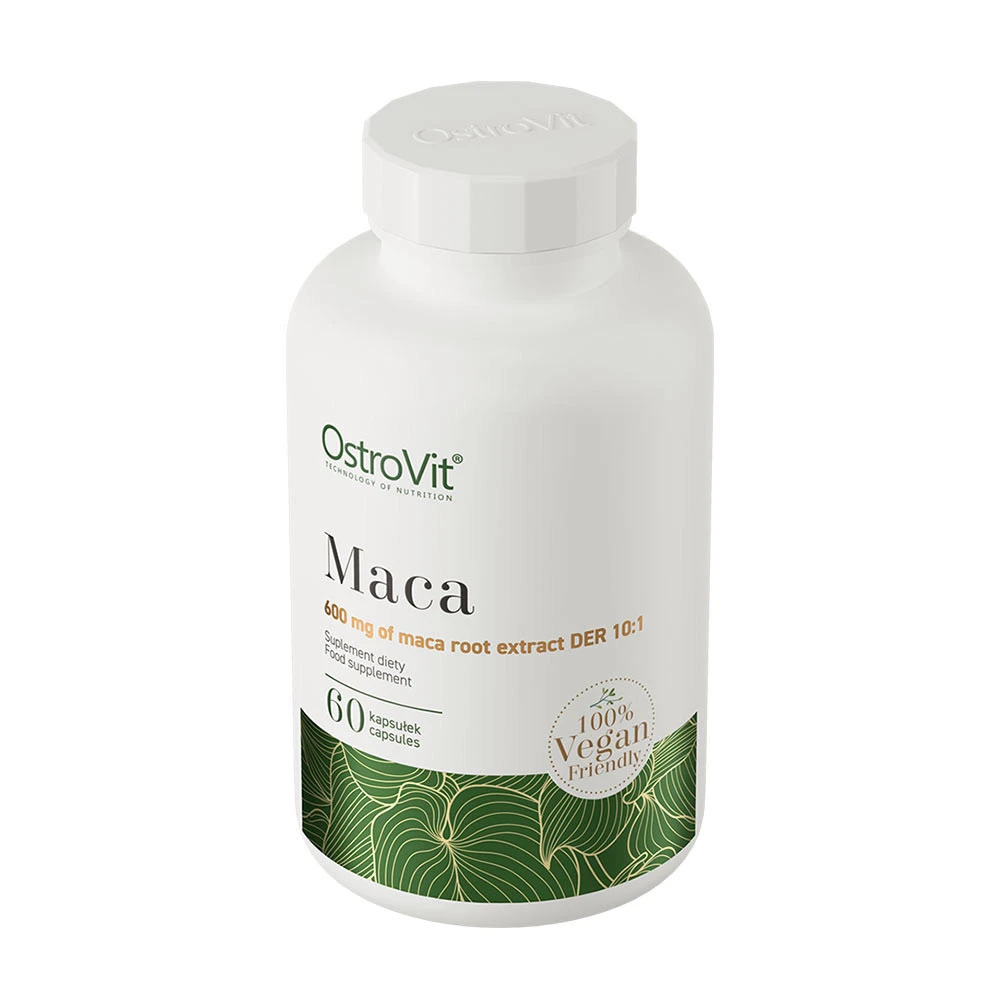 OstroVit - Maca, 600 mg - 60 vegane Kapseln – Bild 3
