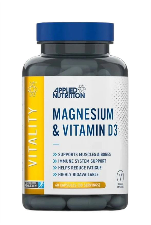 Magnesium & Vitamin D3 - 60 vcaps