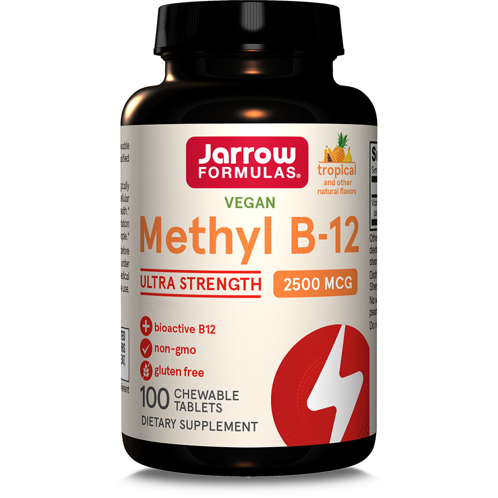 Jarrow Formulas - Methyl B-12, 2500 mcg - 100 Lutschtabletten – Bild 4