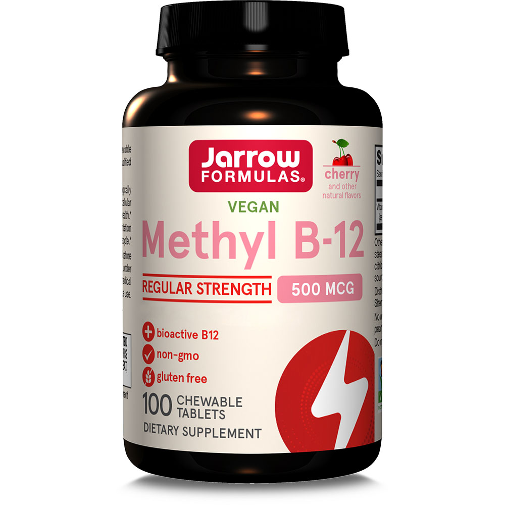 Jarrow Formulas - Methyl B-12, 500 mcg - 100 Lutschtabletten – Bild 4