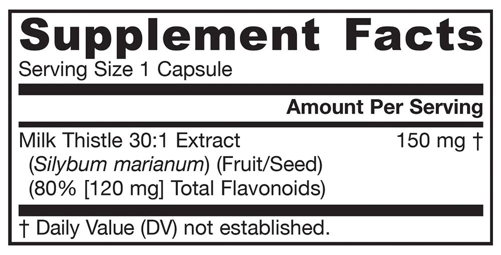 Jarrow Formulas - Mariendistel, 150 mg - 200 Kapseln – Bild 3