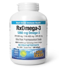 Natural Factors Rx Omega-3 Factors 120 softgels