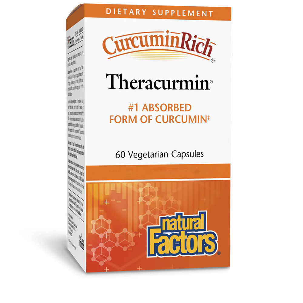 Natural Factors - Theracurmin 30 mg (60 Kapseln) – Bild 4