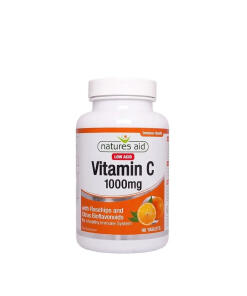 Natures Aid Vitamin C 1000 mg - Low Acid (90 Tablets)