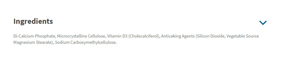 Natures Aid - Vitamin D3 5000 IE Hochdosiert (60 Tabletten) – Bild 4