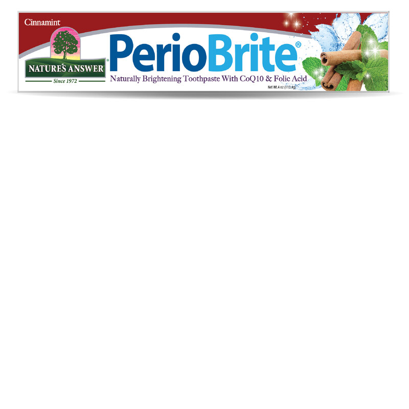 Nature's Answer Periobrite Zahnpasta Zimtminze 113,4g – Bild 2