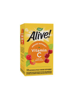 Natures Way Alive!® Fruit Source Vitamin C (120 Capsules)