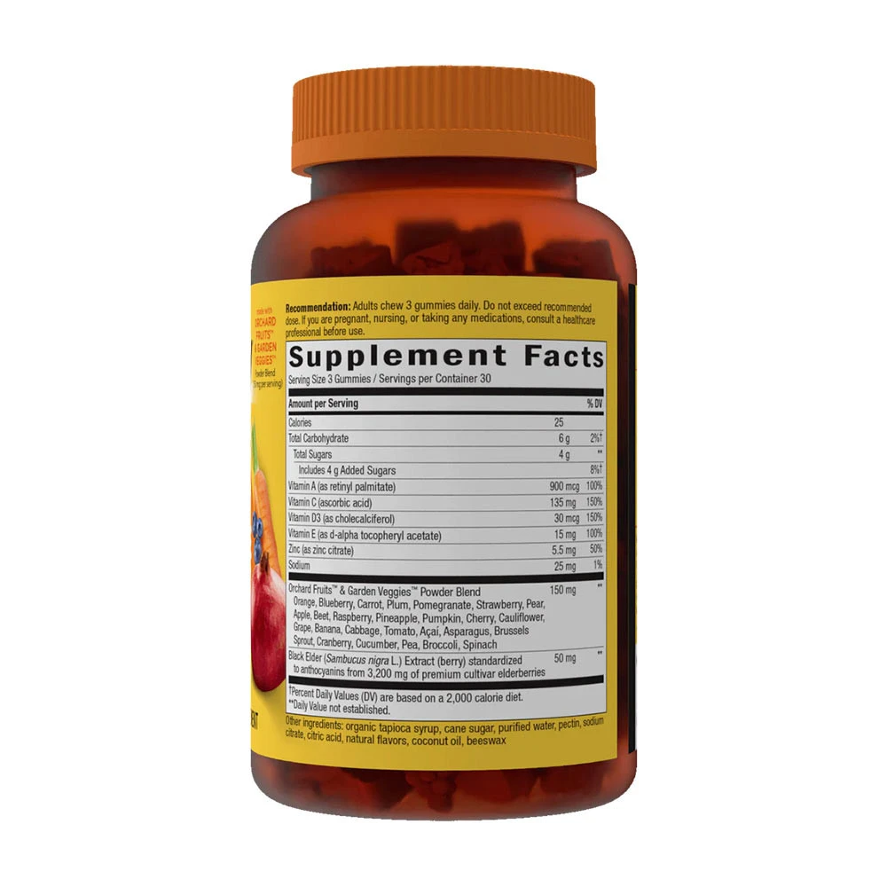 Nature's Way - Alive!® Premium-Immungummis (90 Gummis, Kirsche & Traube) – Bild 6