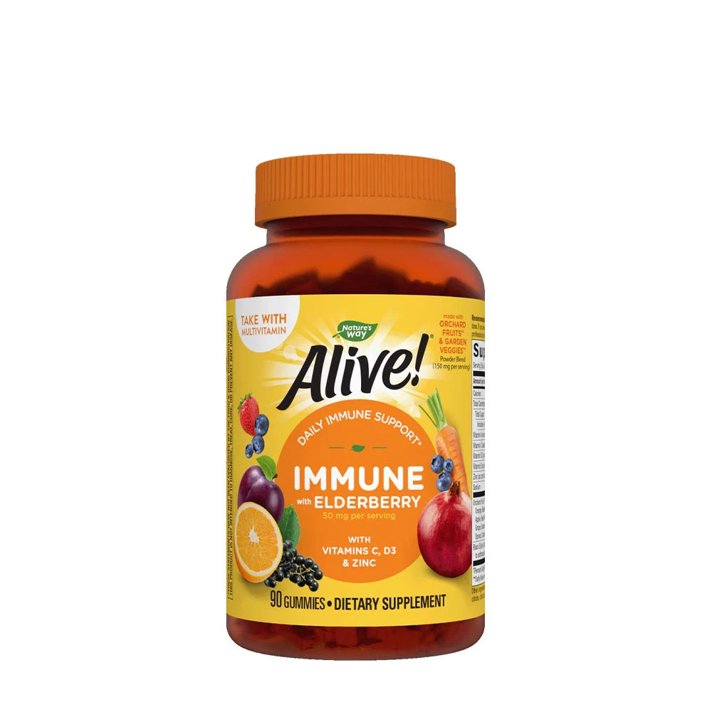 Natures Way Alive!® Premium Immune Gummies (90 Gummies