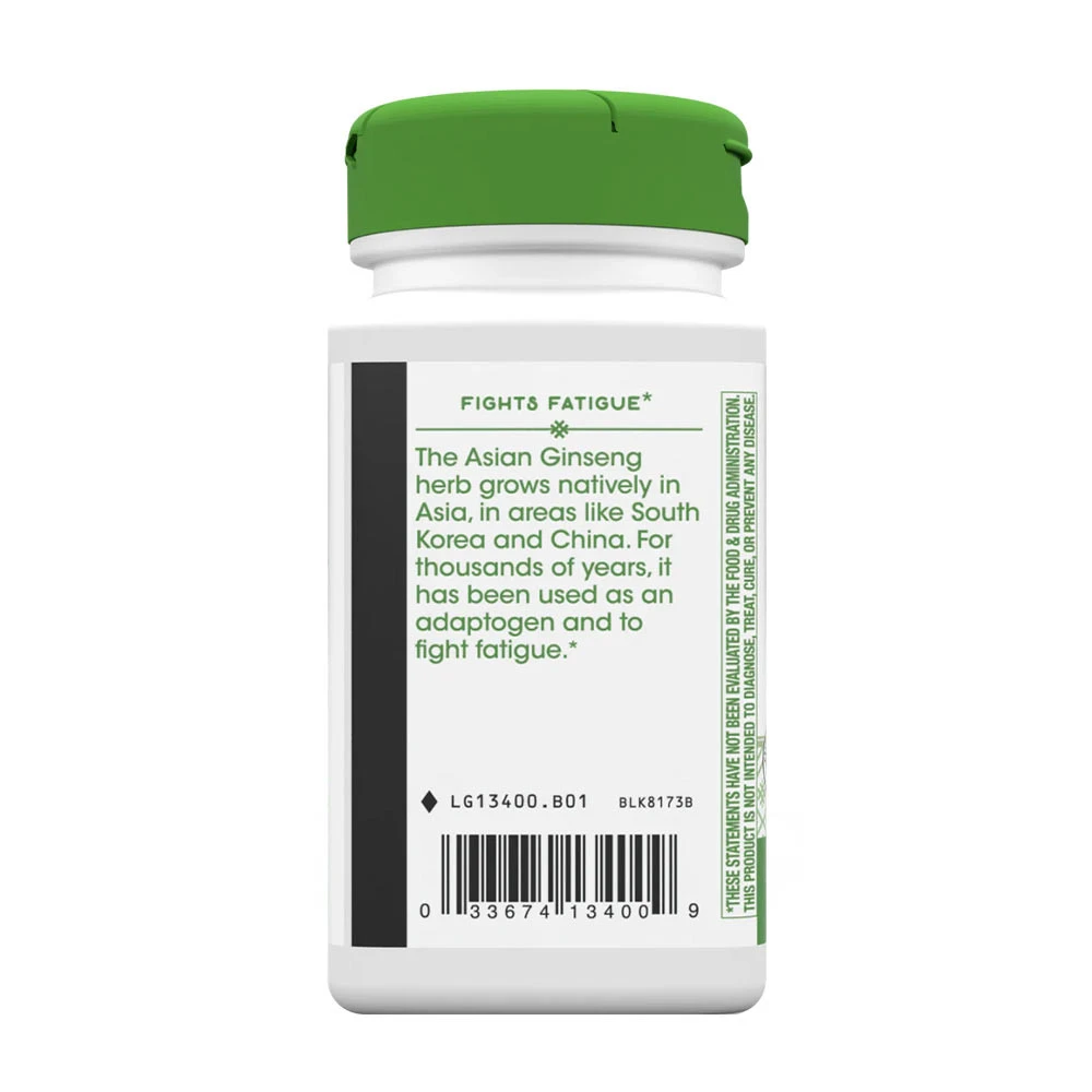 Nature's Way - Asiatischer Ginseng (50 Kapseln) – Bild 6