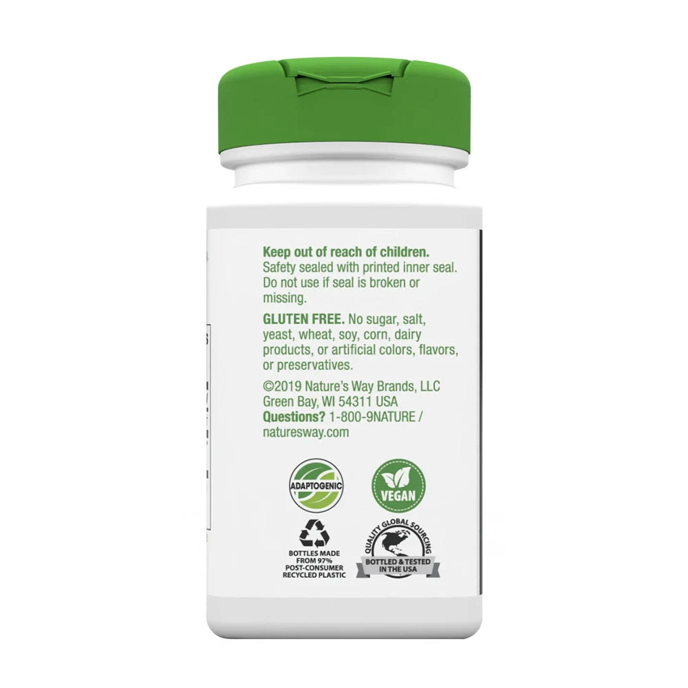 Nature's Way - Asiatischer Ginseng (50 Kapseln) – Bild 8