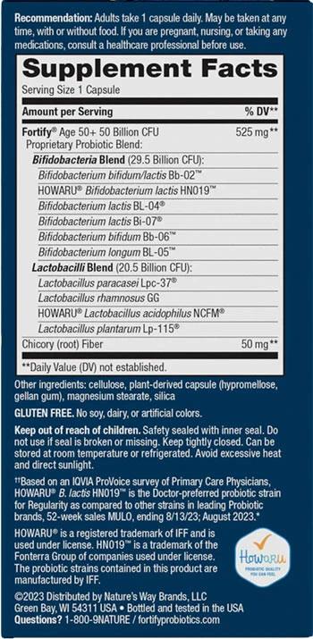 Natures Way - Fortify für über 50-Jährige (30 Kapseln) – Bild 7